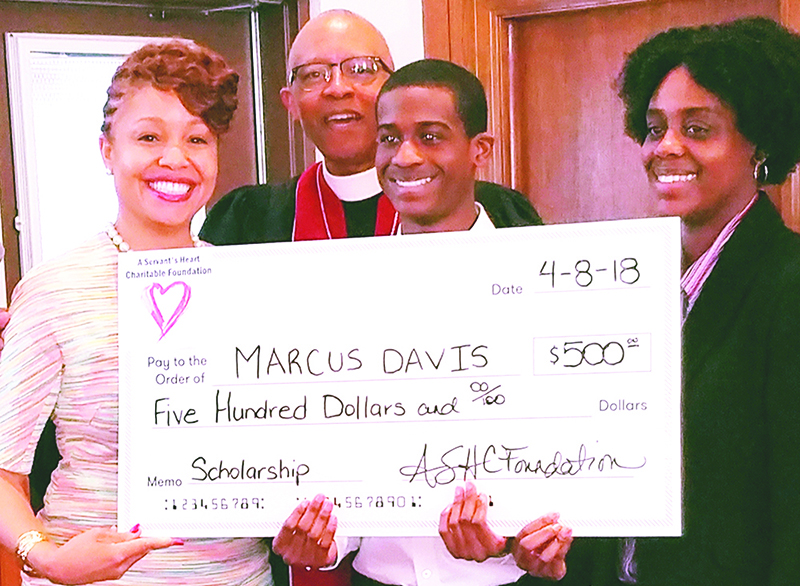 ASHCF Scholarship Recipient Marcus Davis