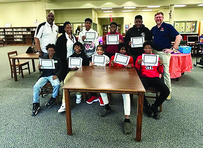 James Martin Middle School Male Students