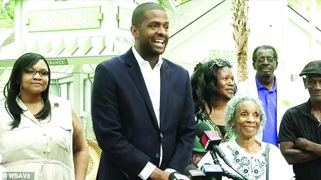 Attorney Bakari Sellers and Josephine Wright